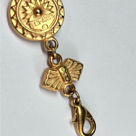 Ben-Amun 24K Gold Plated Vintage Etruscan Revival Bracelet - Picture 3 of 3